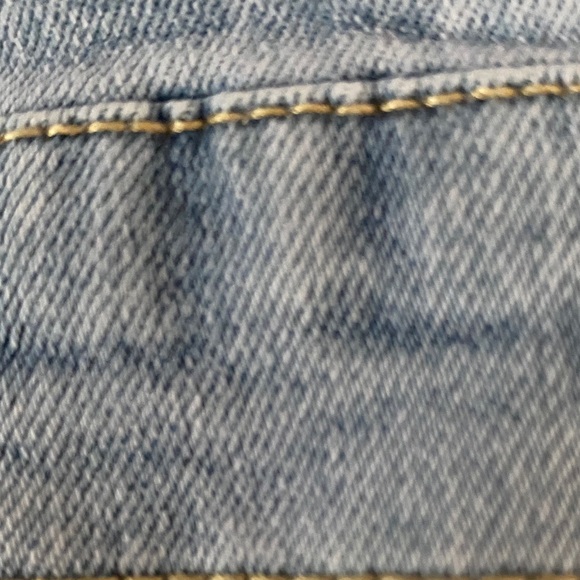 Avenue Light Blue Denim Jean Jacket - Picture 4 of 9